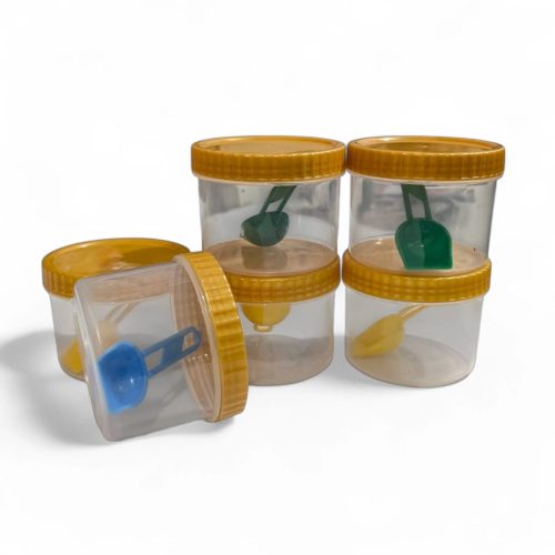 WhatsApp Image 2025-09-13 at 9.15.48 PM 200ml Curry Powder Bottles set. ( 6Pcs Pack ) - with free Spoons.